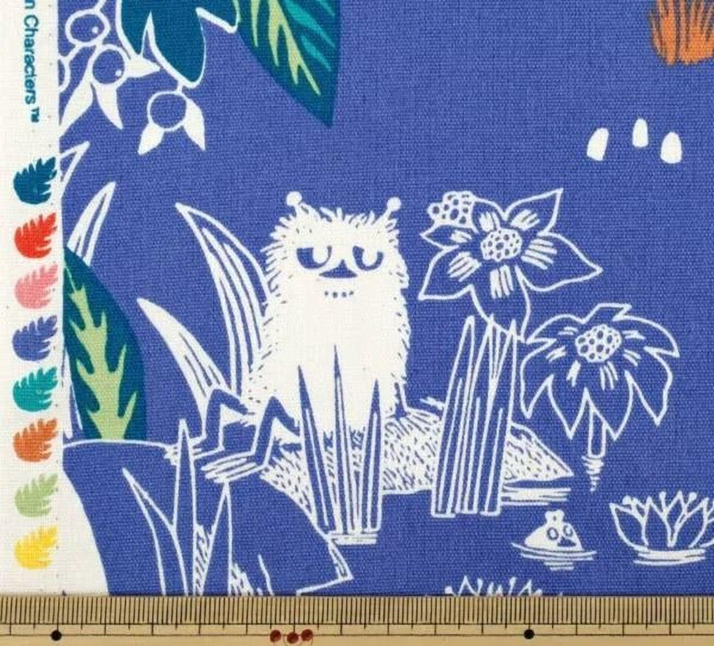 a whimsical scene with a small white creature, possibly a bird or a fairy, sitting amidst a variety of colorful flowers and plants. The scene is set against a blue background, which adds a vibrant touch to the overall composition. The image is a collage of multiple images, creating a visually appealing and playful atmosphere.