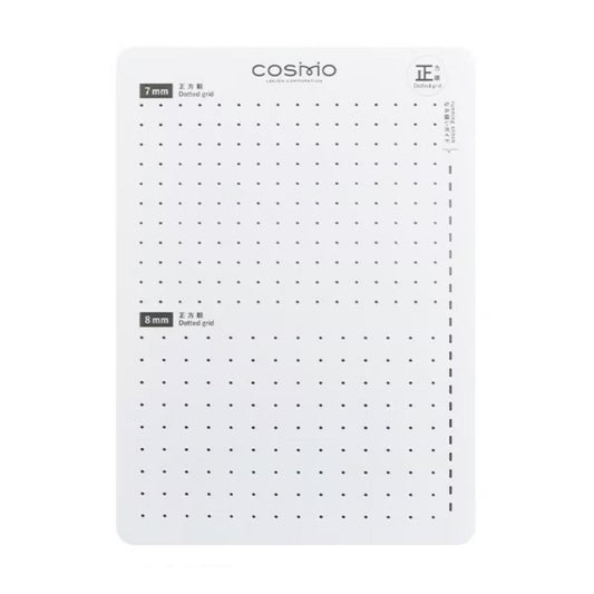 Lecien Cosmo Sashiko Template, Dotted grid, 7mm and 8mm