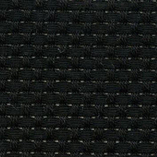 a close-up view of a black woven fabric with a diagonal pattern.
