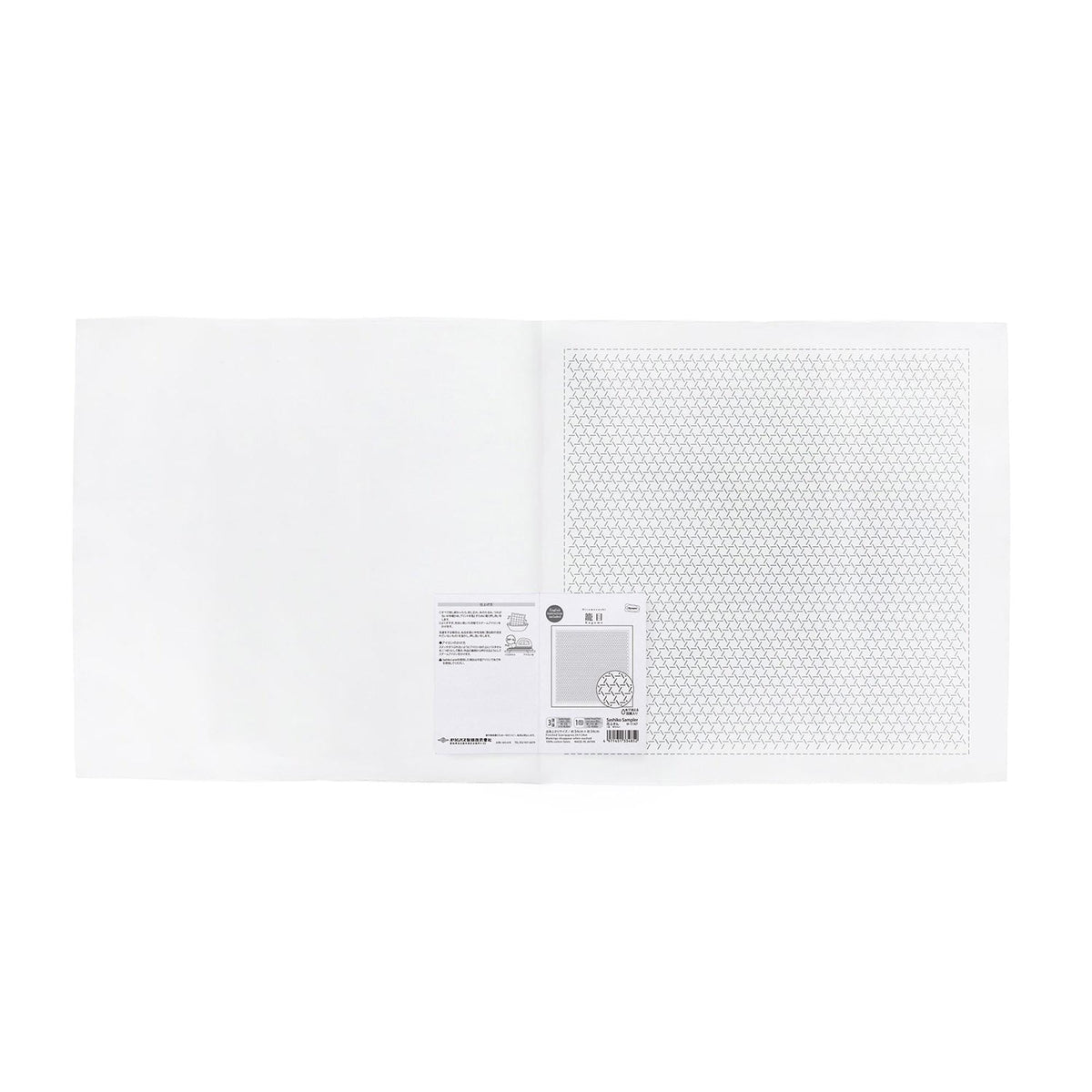 The image is a white square with a black grid pattern on it.