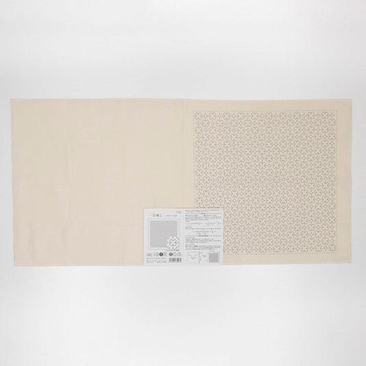 The image is a plain white sheet of paper with a small square pattern on it.