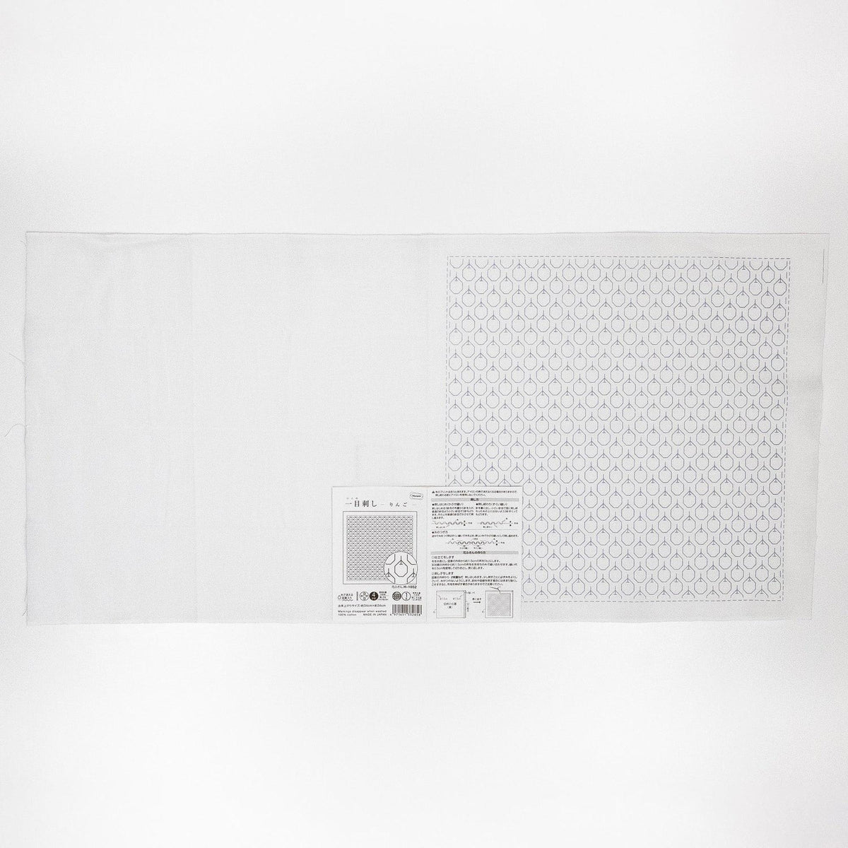 The image is a plain white sheet of paper with a printed pattern on it.