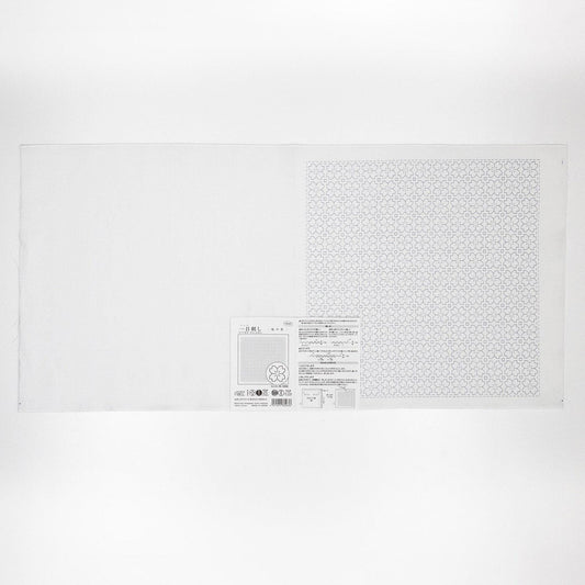 The image is a plain white background with a printed pattern on the right side. There is a small label or text on the right side of the image, but it is not clear enough to transcribe accurately.