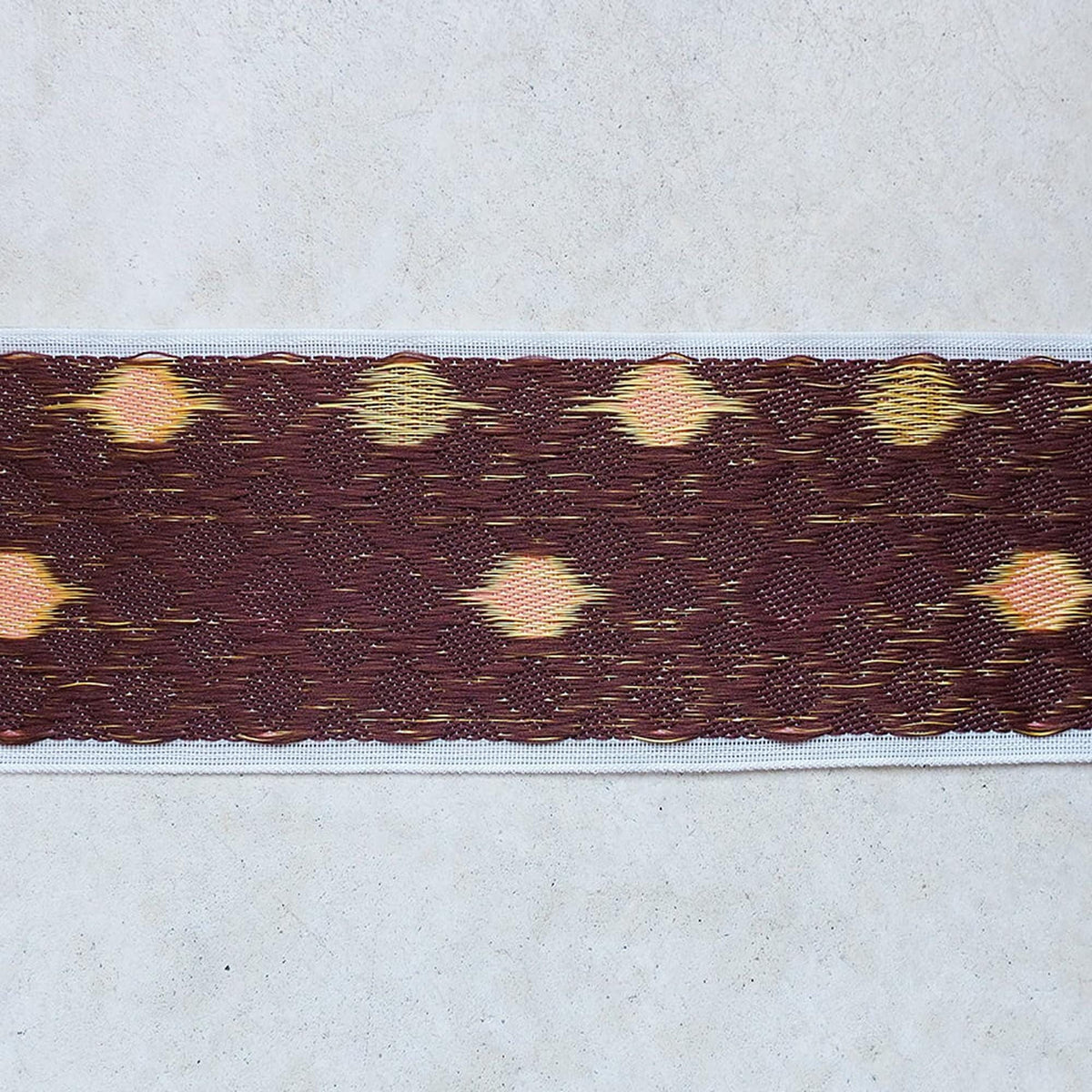 Tatami Edge Tape, Japanese Jacquard Ribbon | Heavyweight Trim | Bag Making Supplies
