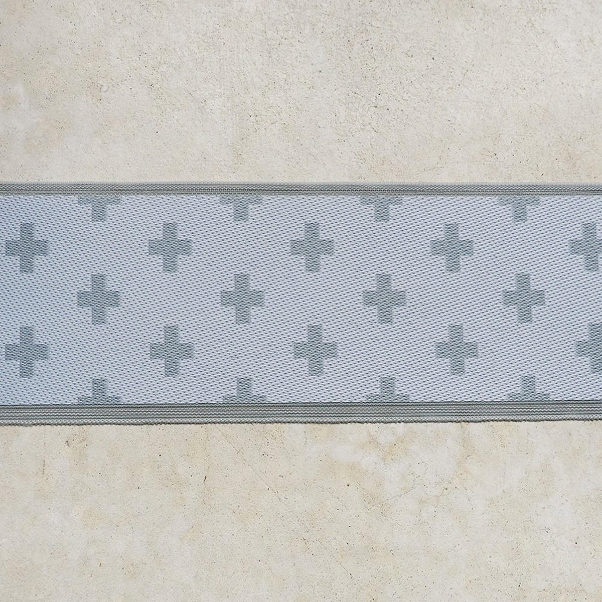 Tatami Edge Tape, Cross Pattern Japanese Jacquard | 8cm Wide, 10m | Bag Making