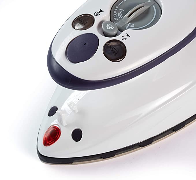 Mini Steam Iron Heat fast interfacing and seam tool Steam travel iron mini with UK plug by PRYM