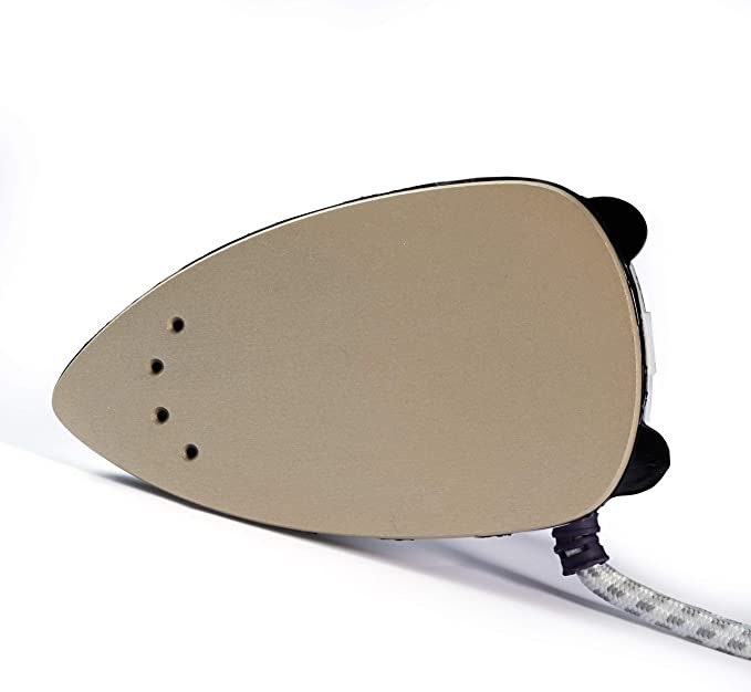 Mini Steam Iron Heat fast interfacing and seam tool Steam travel iron mini with UK plug by PRYM
