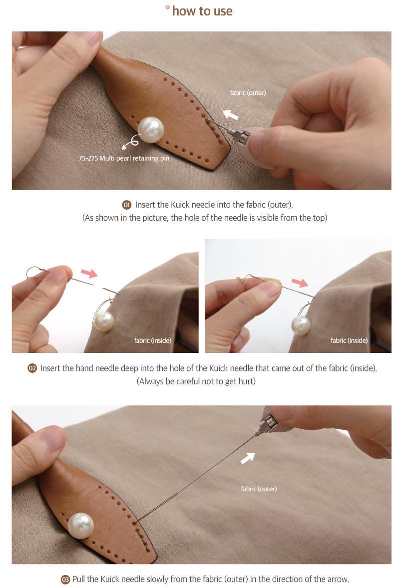 Korean Kuick Needle – Hand Sewing Tool Set