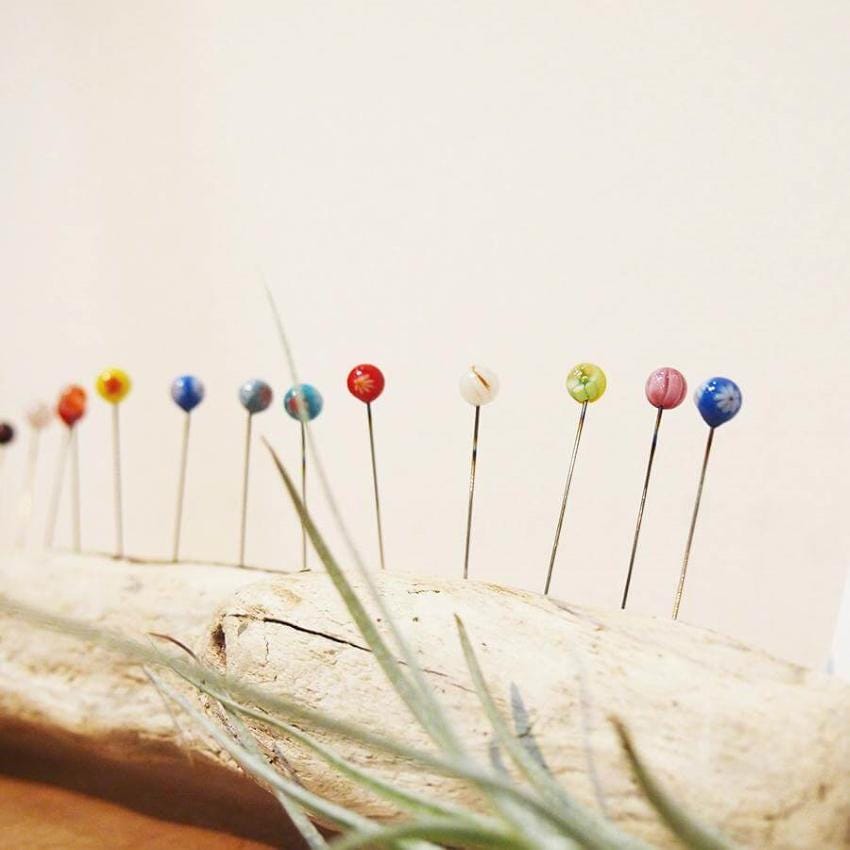 Cohana Japan Tombo dama Sewing Pins (set of 3 pins) - RANDOM assorted designs