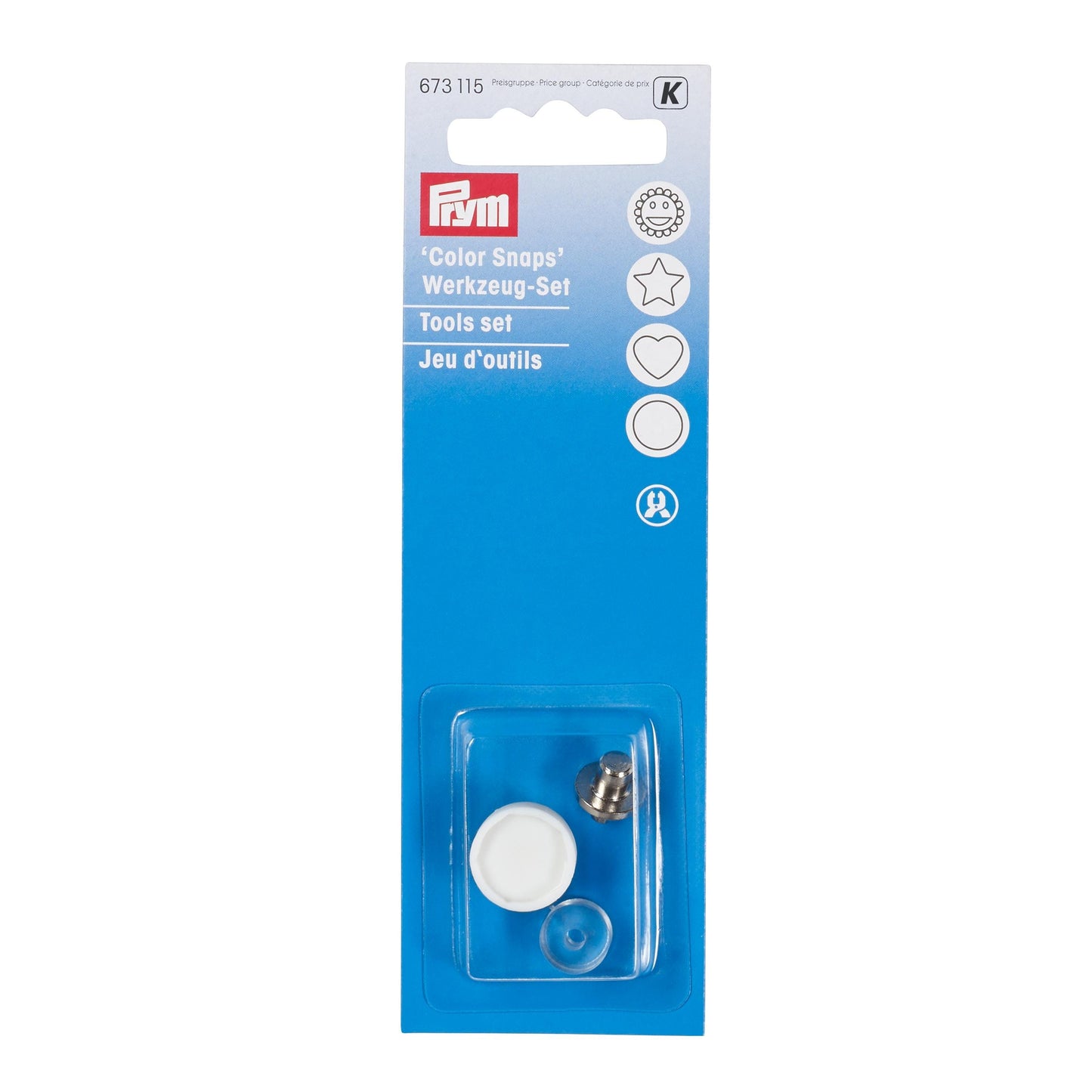 a package of screws with a white background