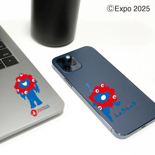Japan Osaka EXPO 2025 Myakumyaku Vinyl Sticker – Removable & Reusable