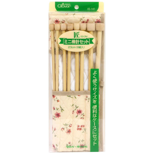 a package of bamboo sticks with flowers on them