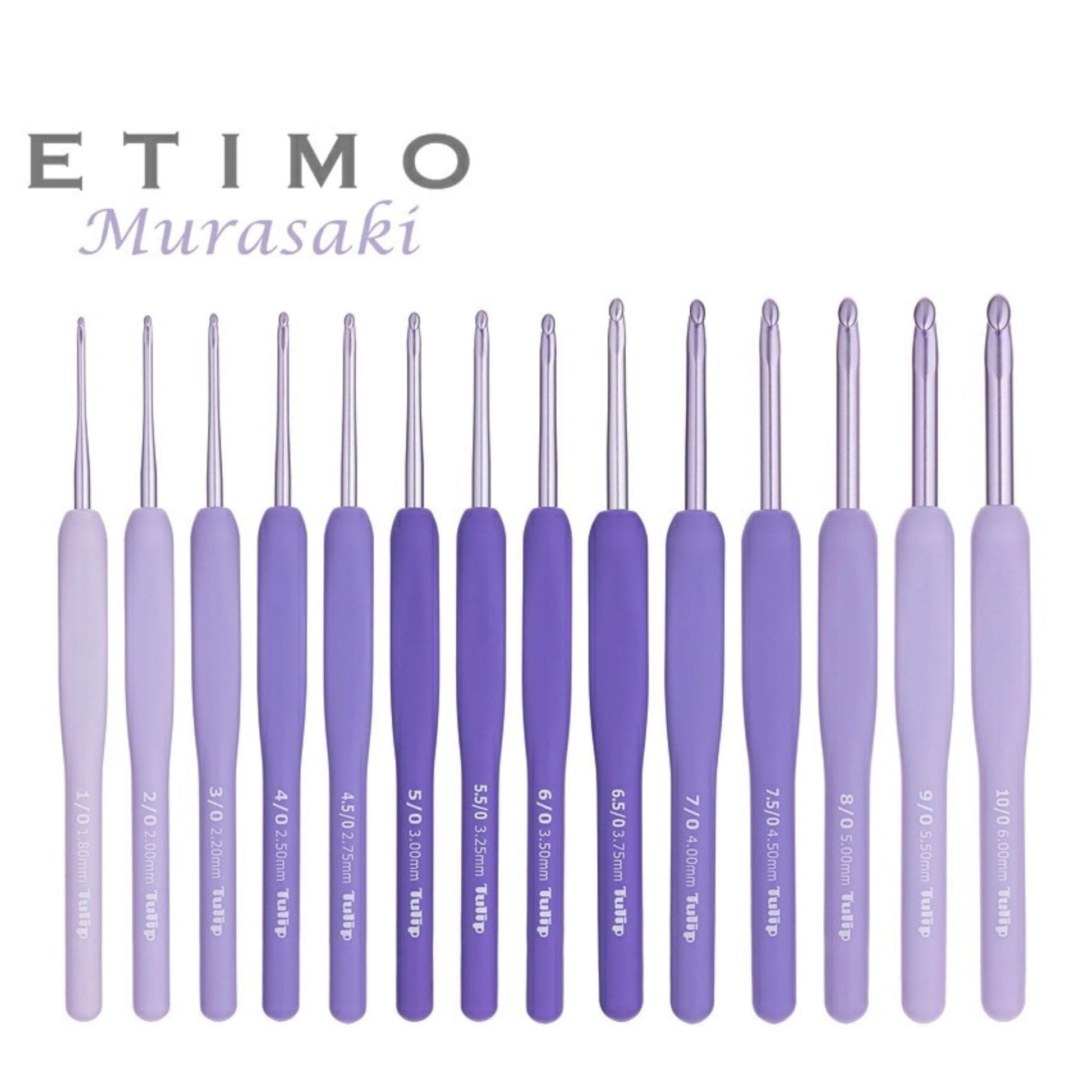 Tulip Etimo Murasaki Crochet Hook - in 15 sizes