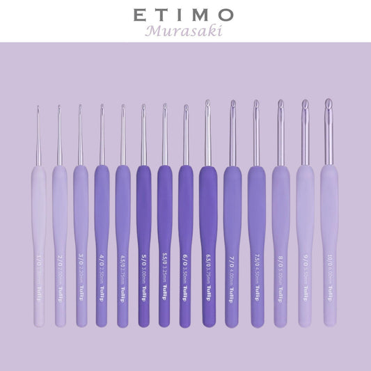 Tulip Etimo Murasaki Crochet Hook - in 15 sizes