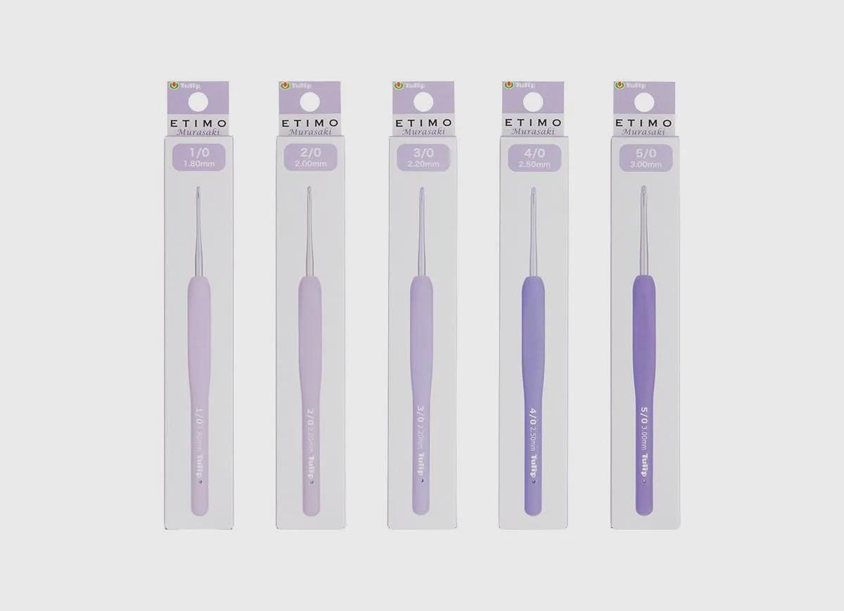 Tulip Etimo Murasaki Crochet Hook - in 15 sizes