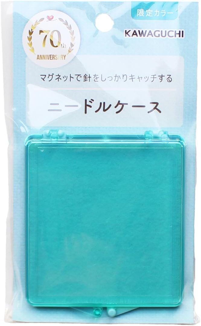 KAWAGUCHI Needle Case – 70th Anniversary Limited Edition – Pink or Blue – Magnetic Pin Holder