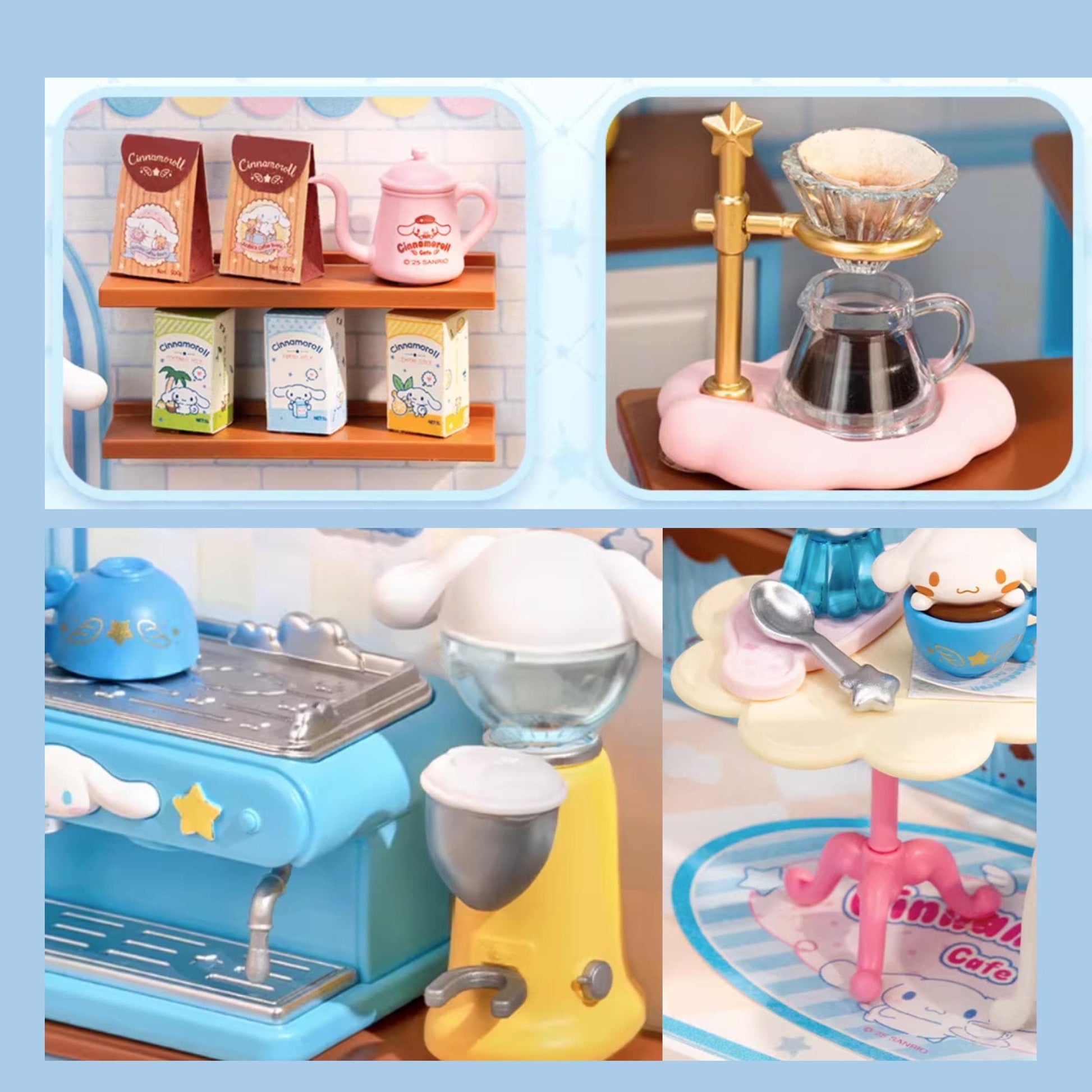 The image is a collage of various kitchen appliances and items, including a coffee maker, a blender, a teapot, and other kitchen accessories.