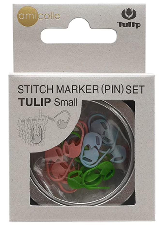 a package of amicoulle sewing needles, specifically a tulip-sized set of small needles.