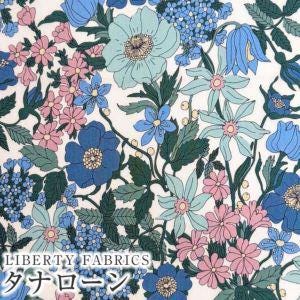 The image is a collage of various colorful flowers and leaves, including blue, pink, and green flowers, arranged in a visually appealing pattern.