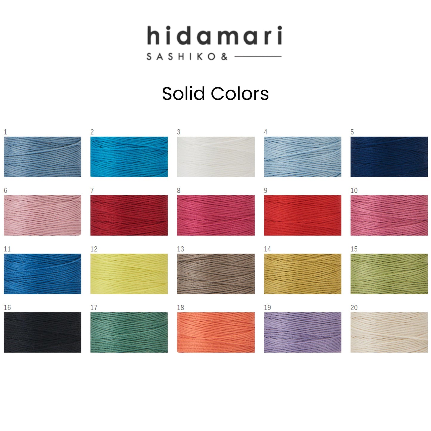 a collection of solid colors, including various shades of blue, pink, red, yellow, green, and purple.