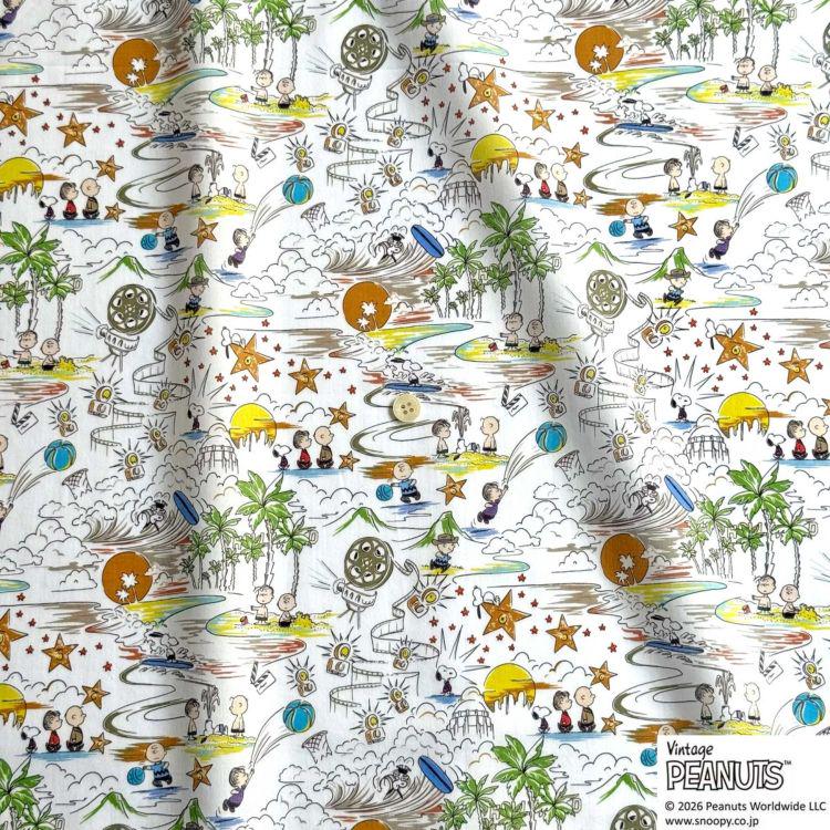 The image is a collage of various cartoon-style illustrations featuring characters and objects such as palm trees, stars, and other whimsical elements. The illustrations are arranged in a repeating pattern, creating a visually engaging and playful composition.