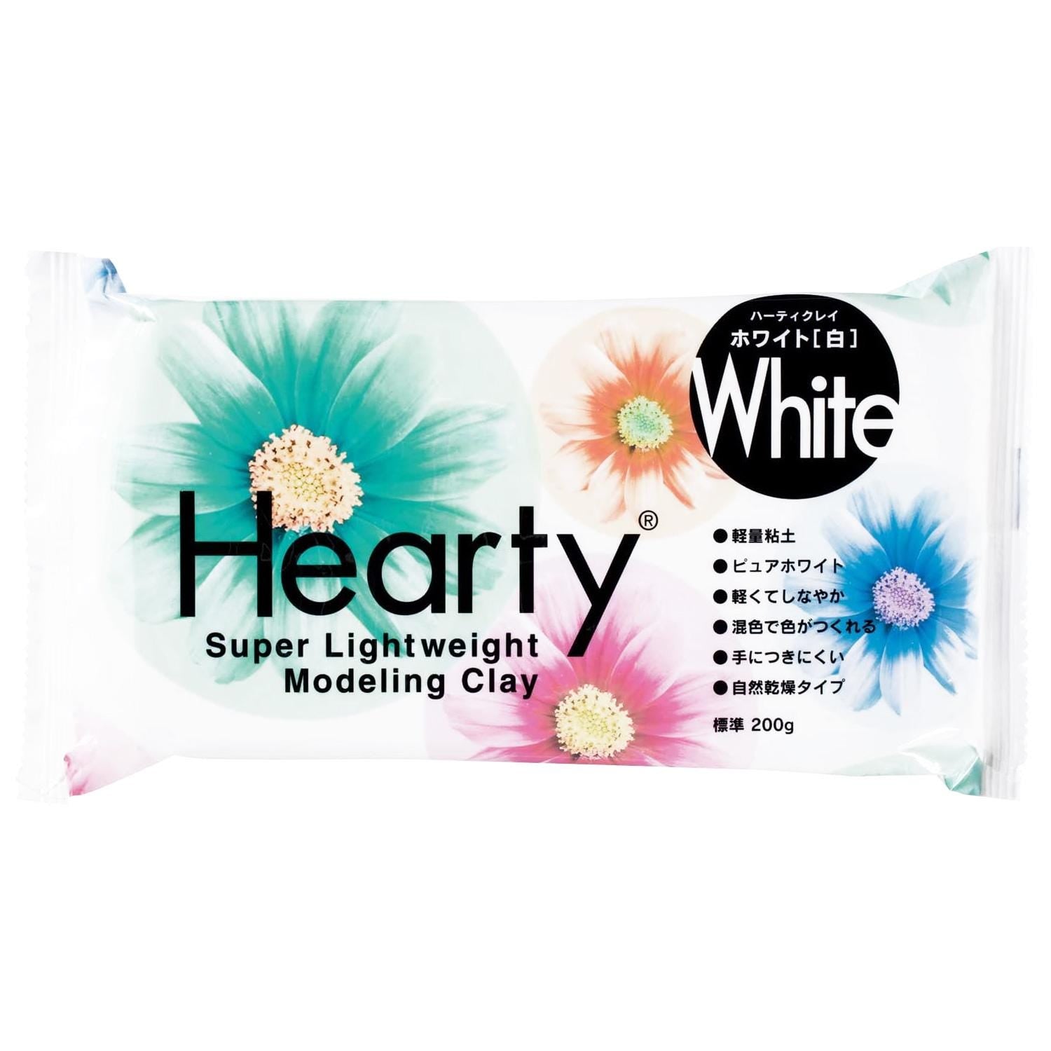 The image is a package of modeling clay that is white in color.