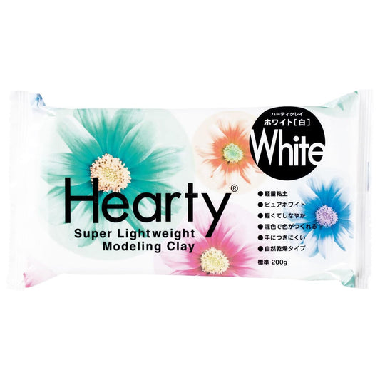 The image is a package of modeling clay that is white in color.
