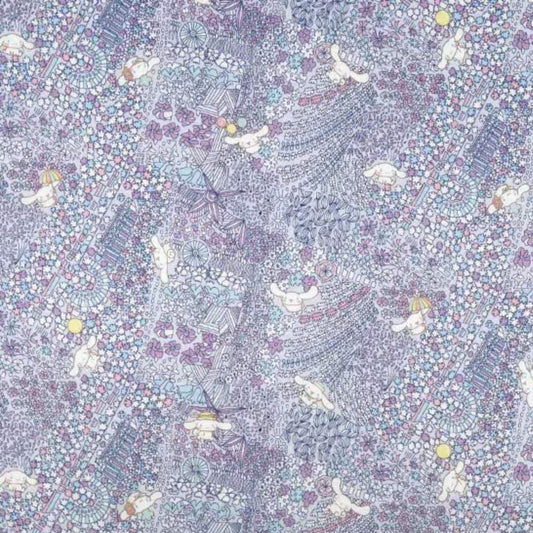The image is a collage of various colorful and whimsical illustrations, including animals, flowers, and abstract shapes, all set against a purple and blue background.