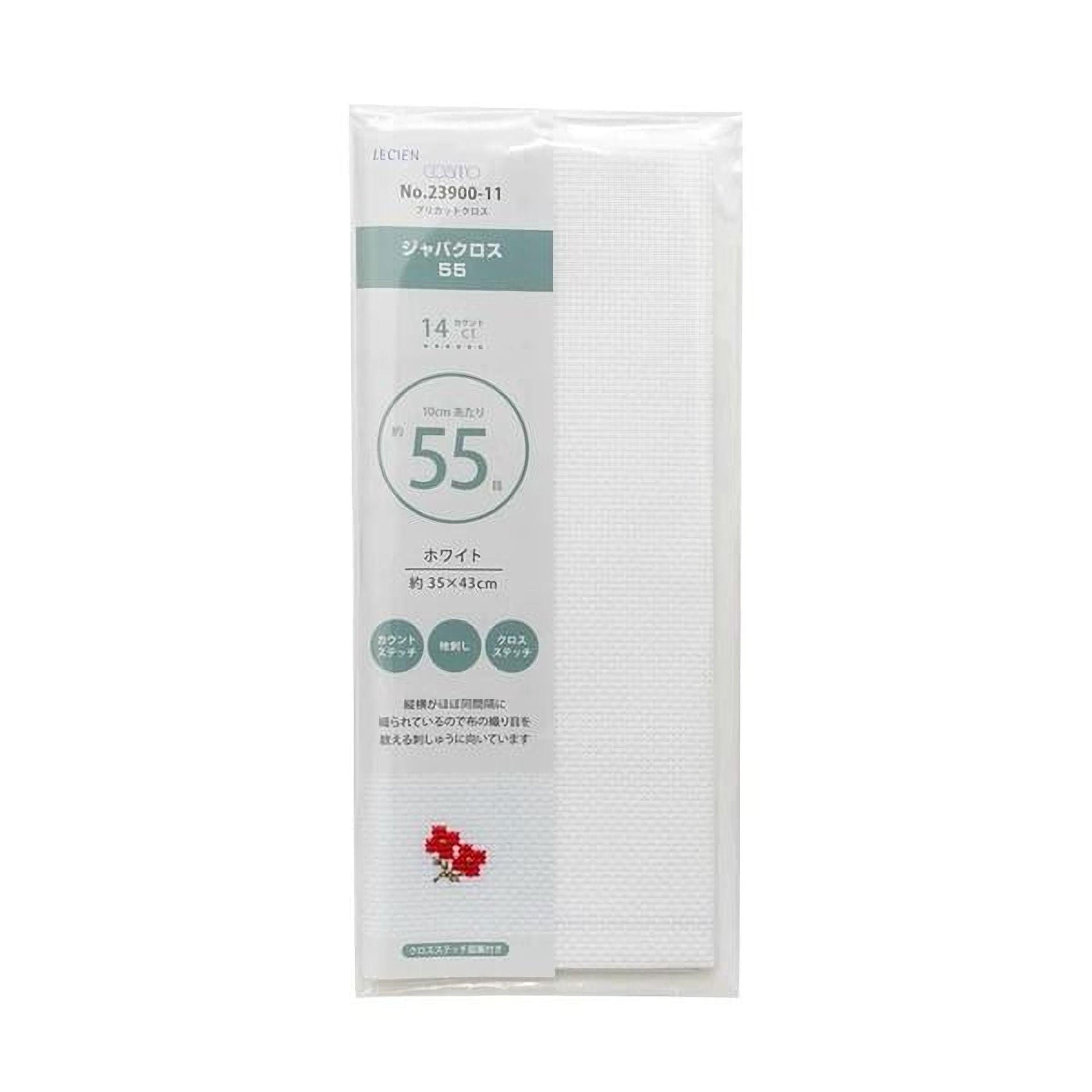 The image is a product packaging for a product called "55mm" with a white background and some text in Japanese.