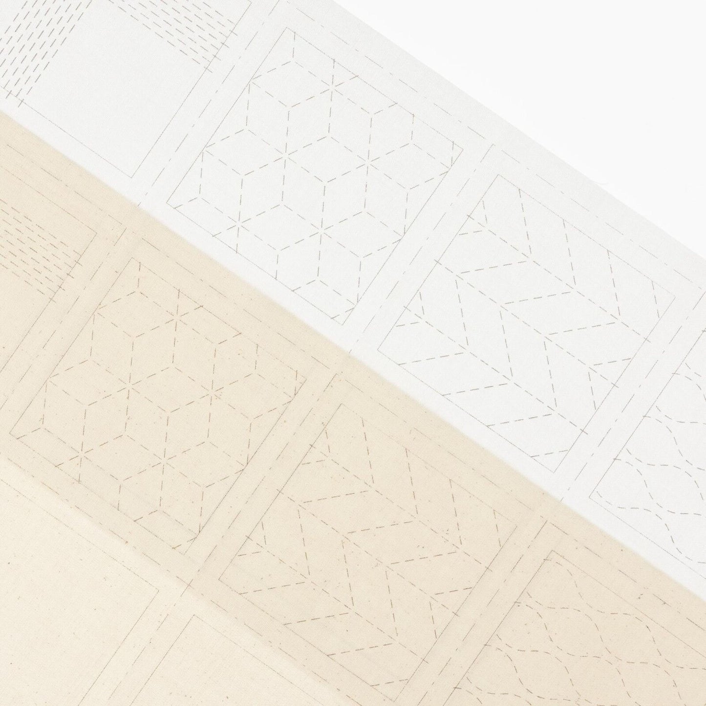 The image is a collage of three different colored squares, each containing a geometric pattern. The squares are arranged in a diagonal line, creating a visually interesting composition.