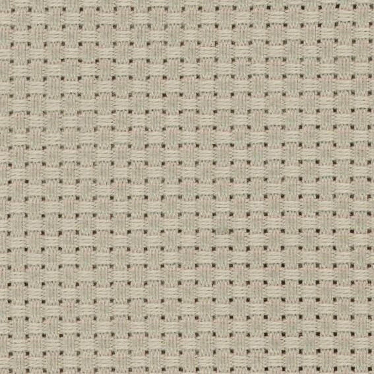 a close-up view of a woven fabric with a repeating pattern of small squares or rectangles, creating a textured and visually interesting surface.