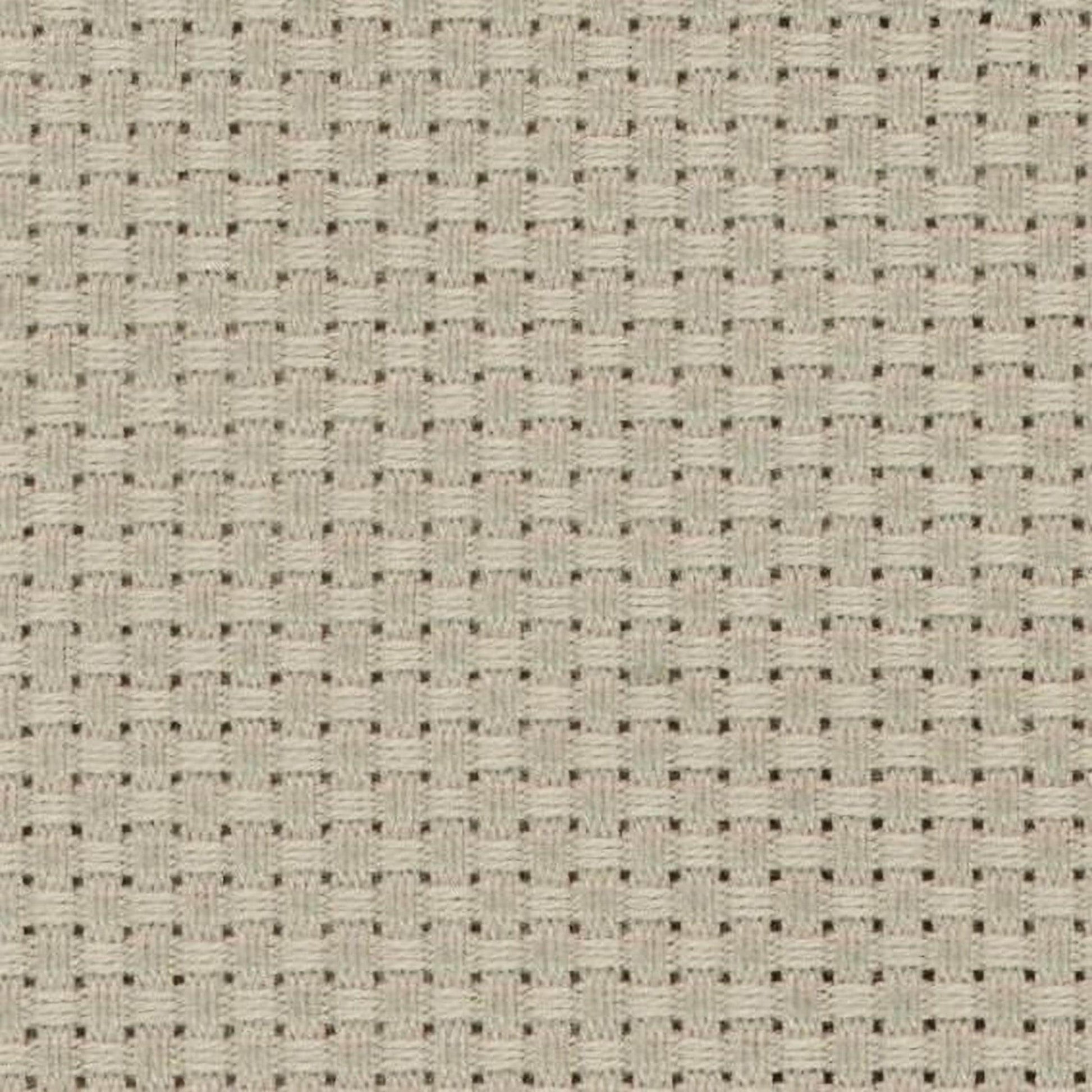 a close-up view of a woven fabric with a repeating pattern of small squares or rectangles, creating a textured and visually interesting surface.
