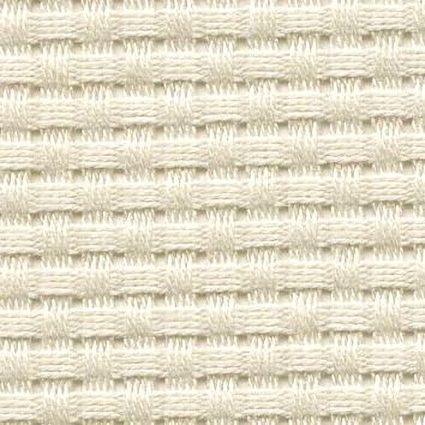 a close-up view of a woven fabric with a repeating pattern of small squares or rectangles, creating a textured and visually interesting surface.