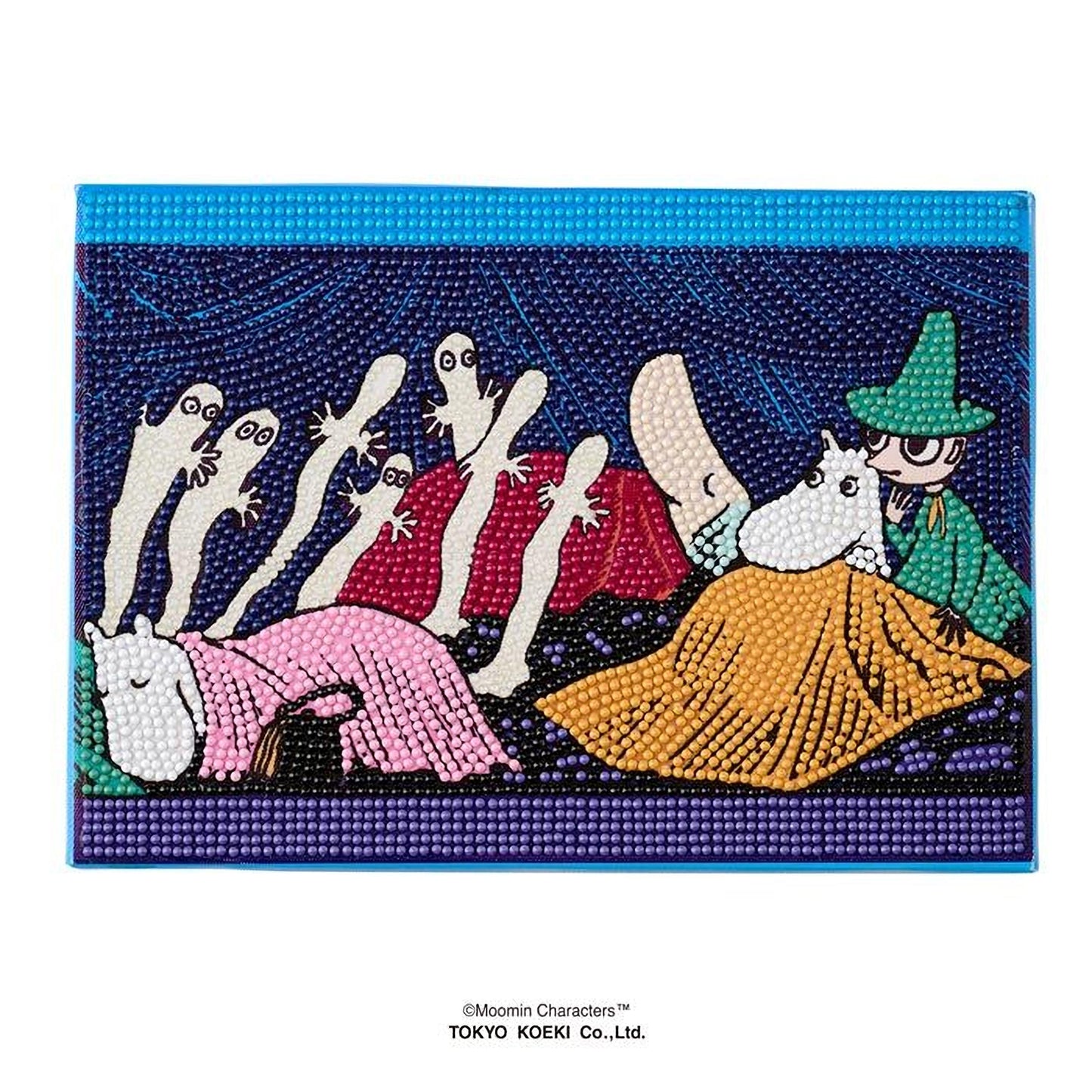 The image is a colorful and whimsical collage featuring various characters and elements, including a wizard, a unicorn, and a sleeping dragon.