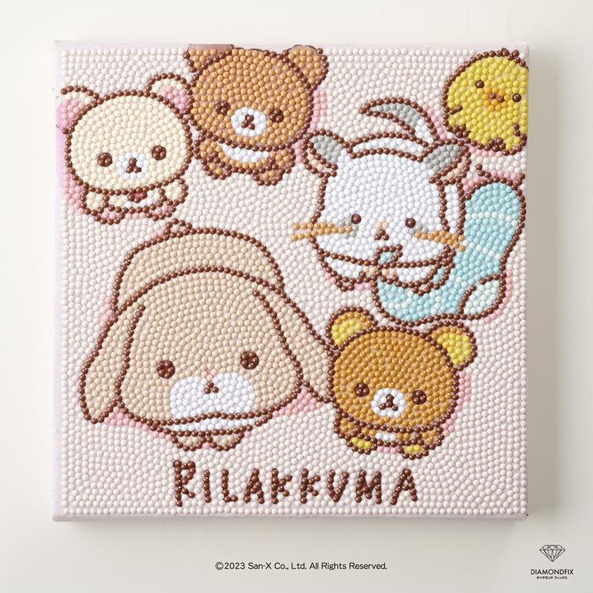 The image is a collage of various cartoon animal characters, including a rabbit, a cat, a dog, and a bird, all depicted in a playful and colorful manner.