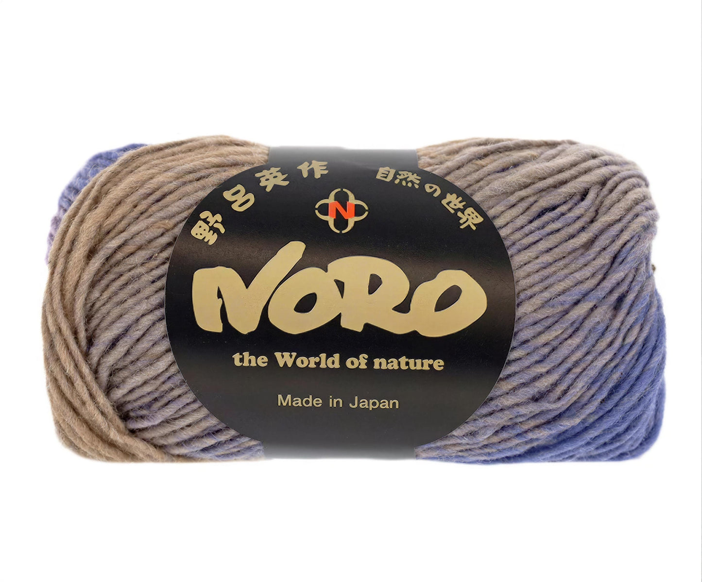 A ball of yarn with a label that reads "NERO the World of nature Made in Japan".