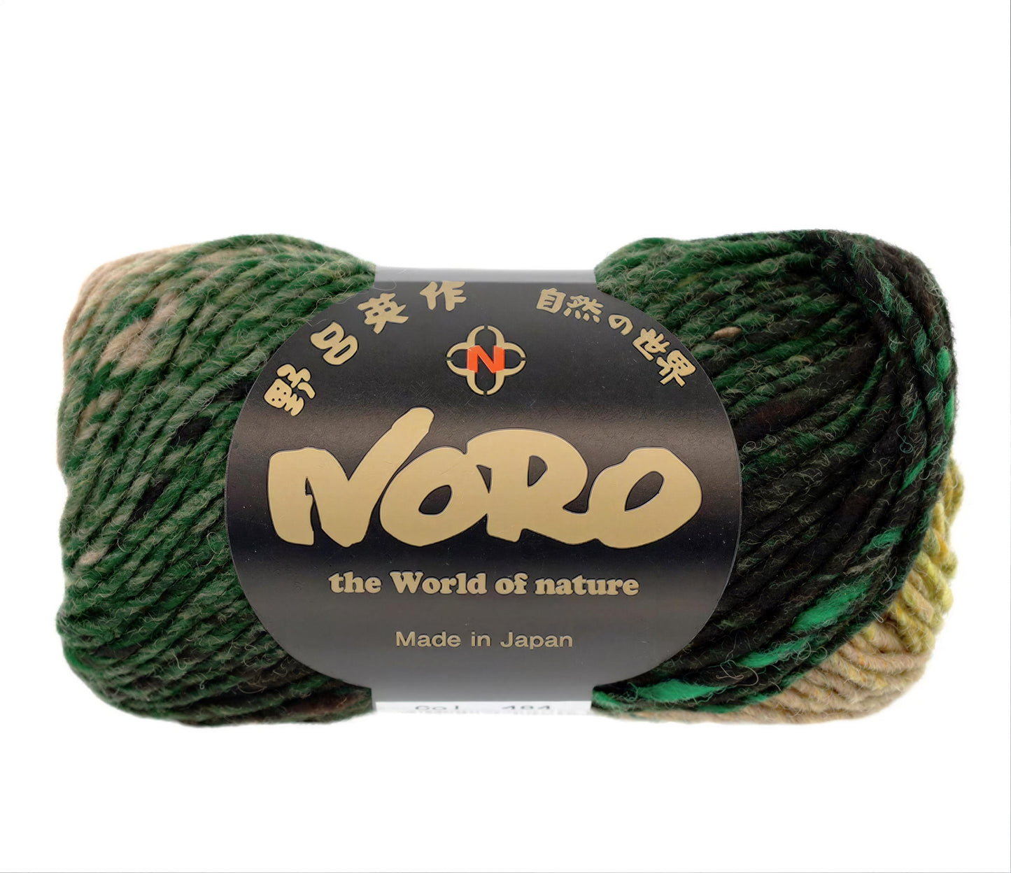 A ball of yarn with a label that reads "Nero the World of nature Made in Japan".