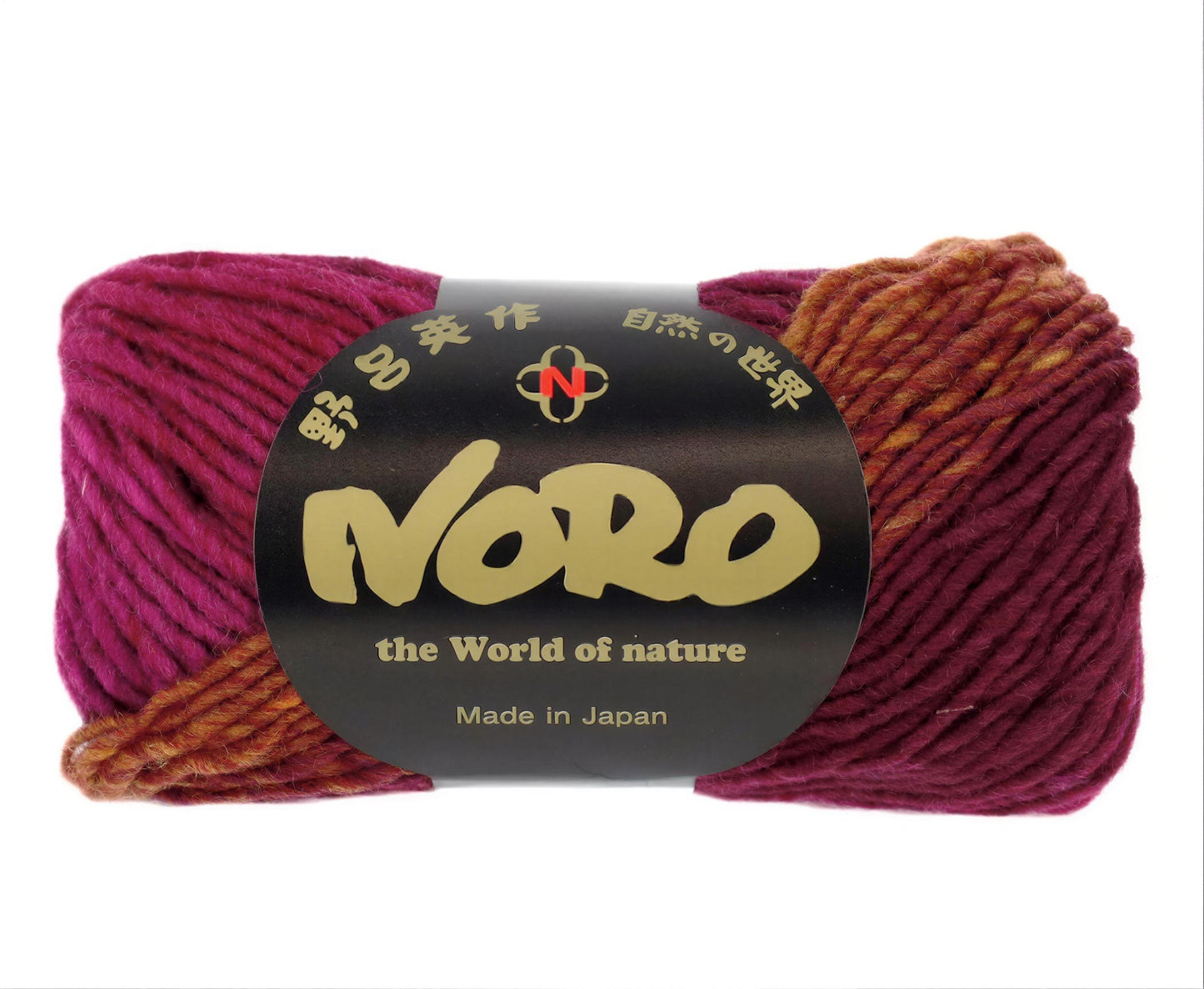 a ball of yarn with a label that reads "NERO the World of nature Made in Japan".