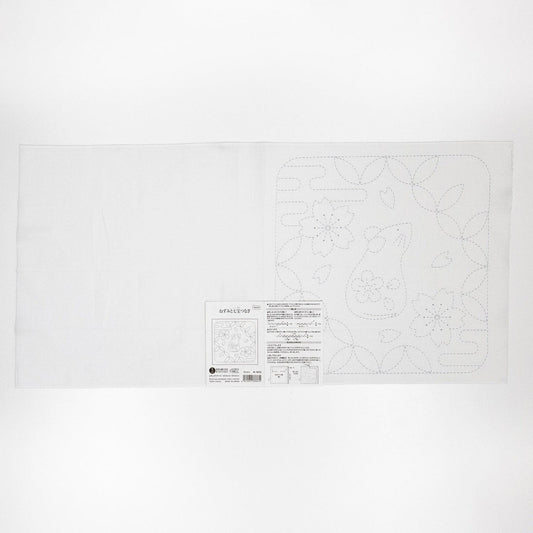 The image is a plain white sheet of paper with a black and white design featuring a floral pattern.