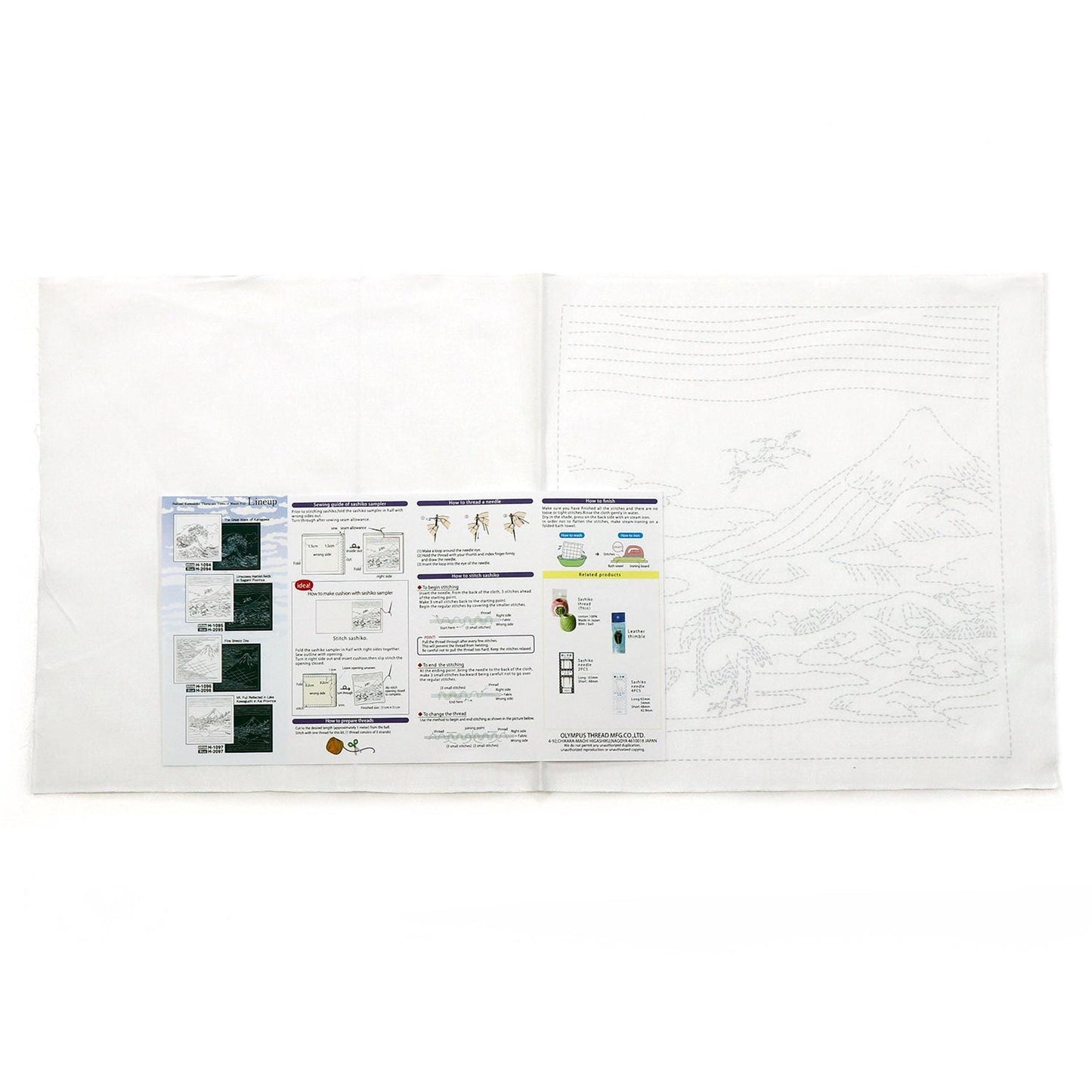 The image is a white sheet of paper with various diagrams, illustrations, and text, including a map and some educational materials.