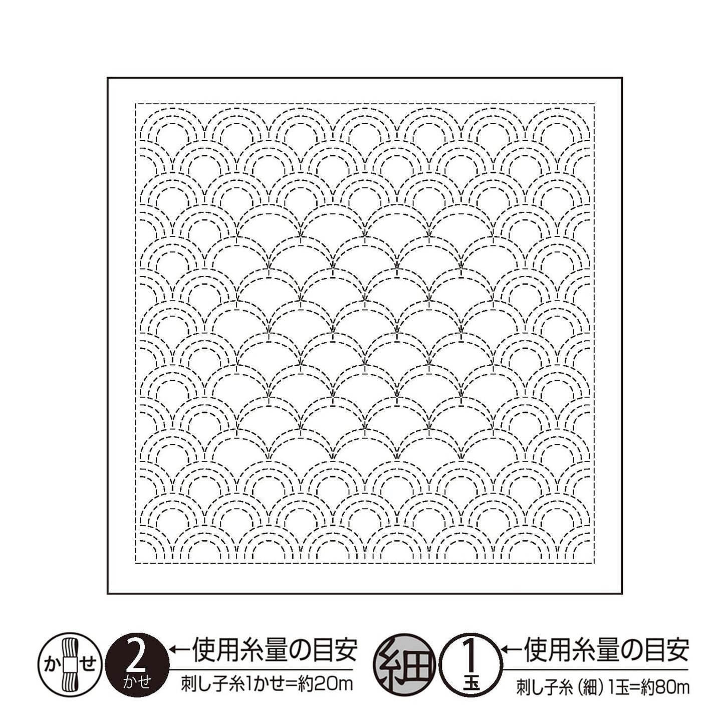 The image is a square with a repeating pattern of circles or ovals, creating a visually striking design.