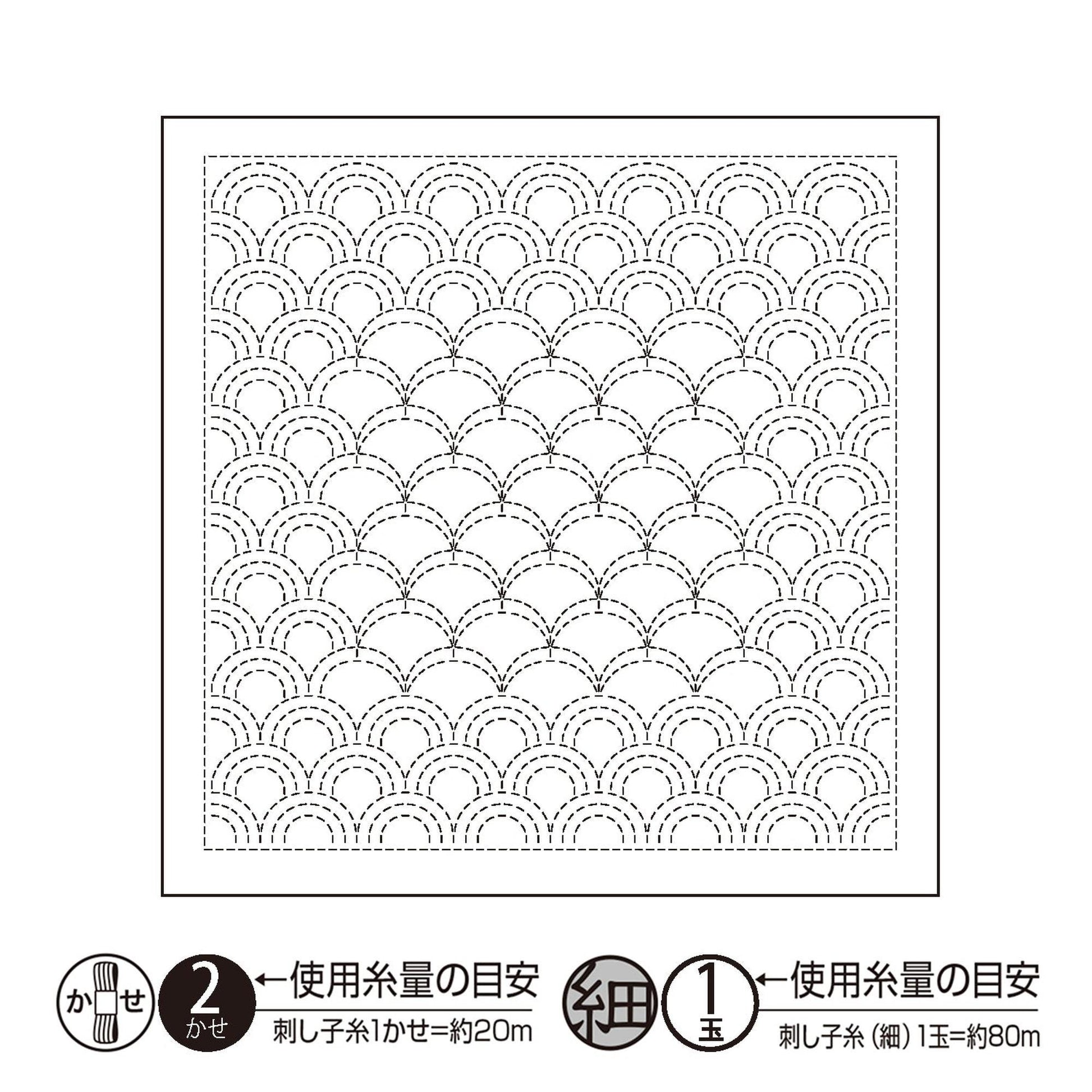 The image is a square with a repeating pattern of circles or ovals, creating a visually striking design.