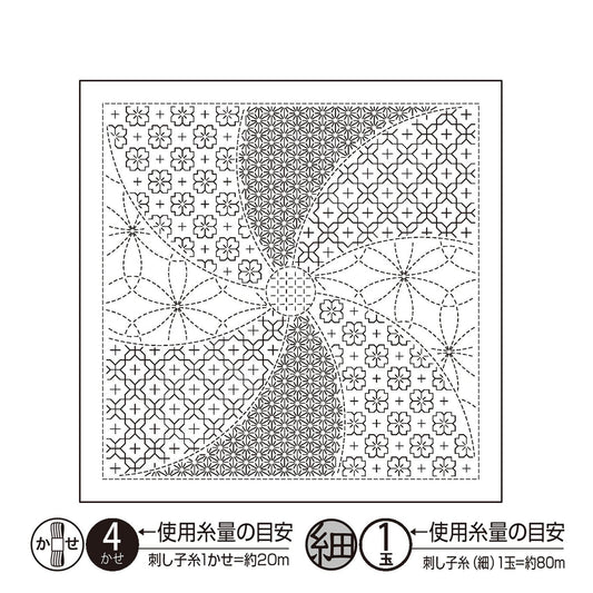 The image is a detailed black and white illustration of a complex, intricate pattern with various shapes and designs.
