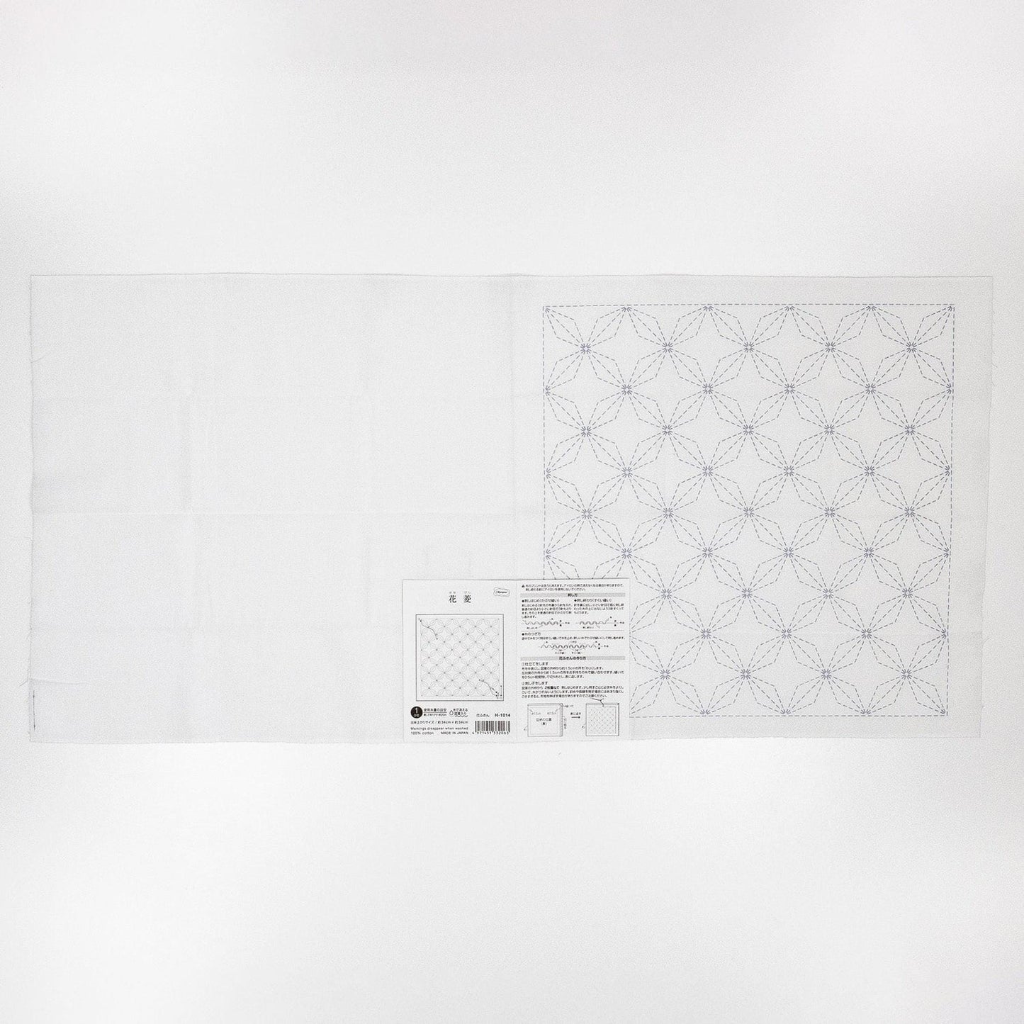 The image is a printed page with a pattern and instructions, likely a sewing or crafting page.