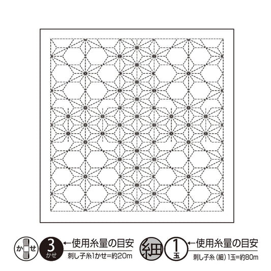 The image is a black and white geometric pattern consisting of a repeating hexagonal design with smaller hexagonal shapes within it. The pattern is outlined in black and filled in with white, creating a visually striking contrast. The image is described as a "3-dimensional design" and "a square pattern" with a "1-inch" scale.