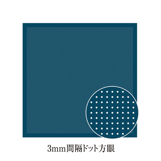 The image is a 3mm square with a blue background and a white dotted pattern.