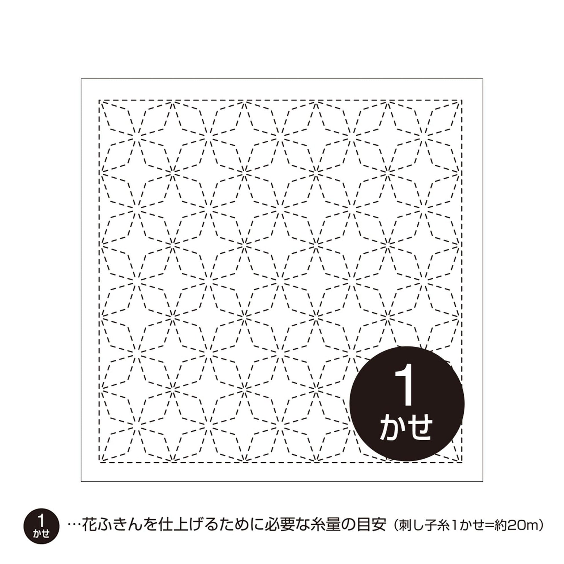 A square with a repeating pattern of black dots, resembling a geometric design.