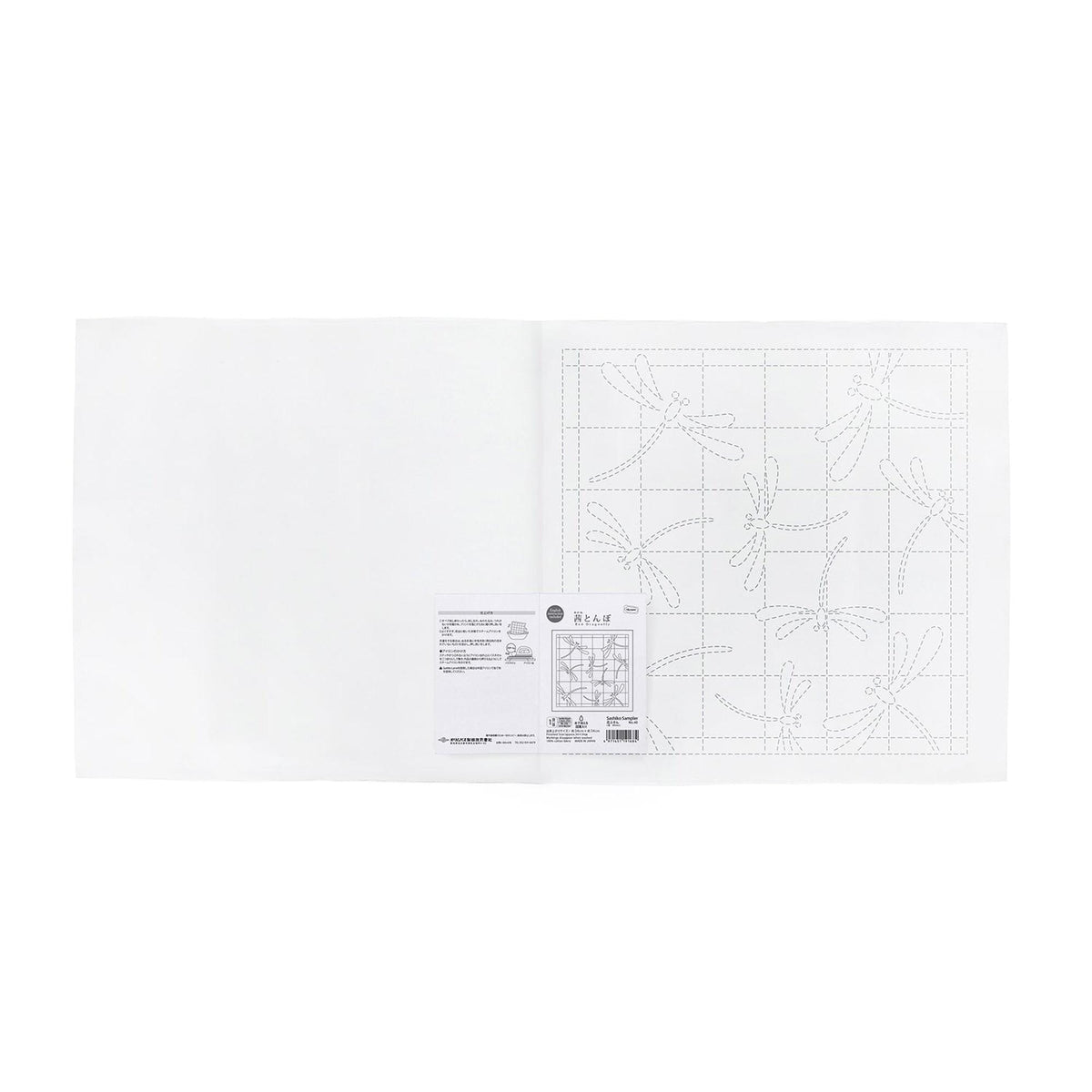 The image is a white square with a grid-like pattern of black lines, resembling a cross-stitch design.