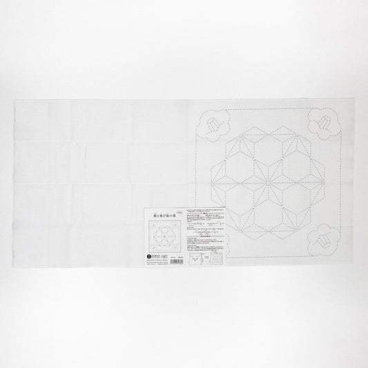 The image is a printed diagram with a geometric pattern, and it appears to be a technical or instructional diagram.