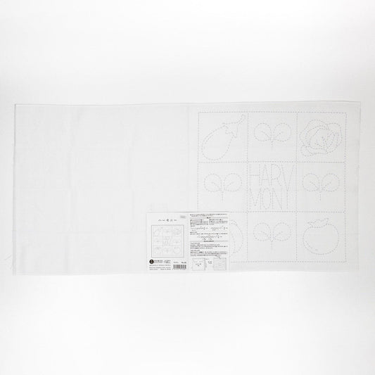 The image is a white sheet of paper with a grid of black lines and some text printed on it.